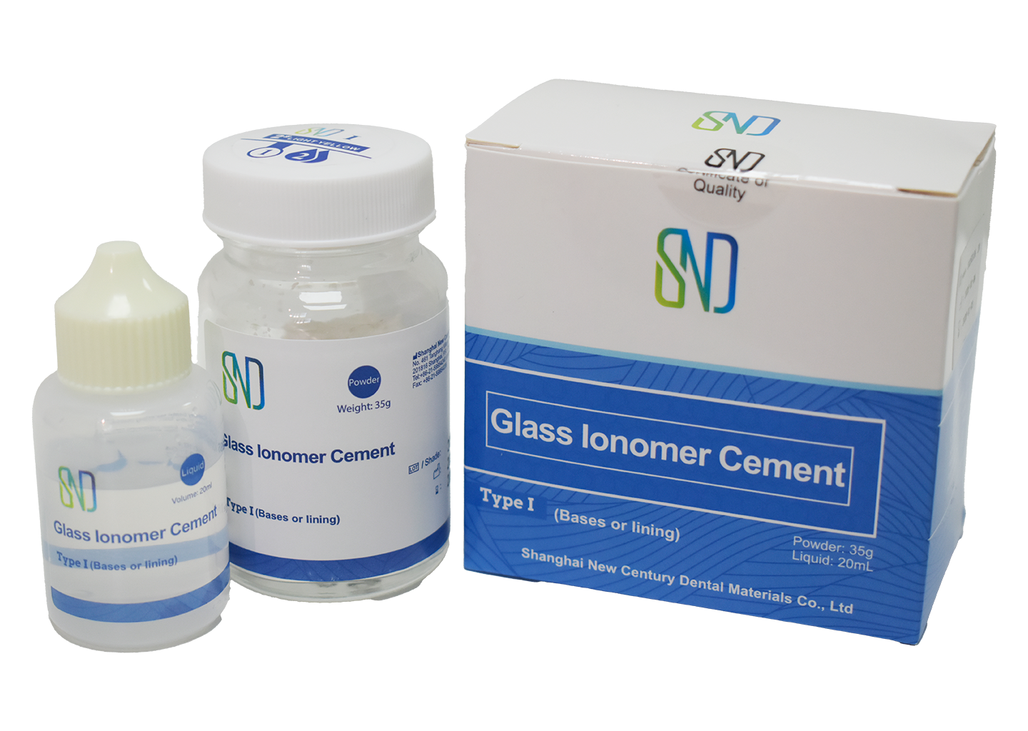 S Glass Ionomer Cement