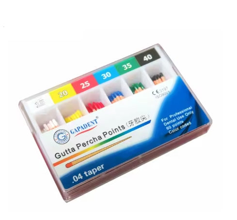 [15-40] .04 Gutta Percha Points Taper Paper Absorbent